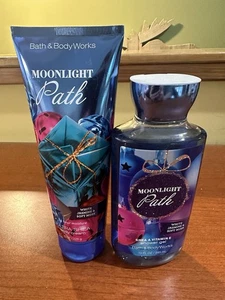 BATH & BODY Moonlight Path Body Cream & Shower Gel NEW - Discontinued - Picture 1 of 2