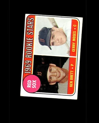 1969 Topps 476a Rookie Stars/Ken Brett RC/Gerry Moses VG #D1,491639 - Image 1 of 2