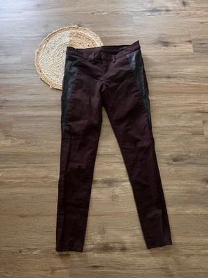 RAG & BONE Lamb Leather Pop Skinny Pants  - Image 1 of 4