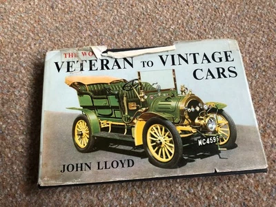 The World's VETERAN TO VINTAGE CARS John Lloyd 1950s book - Image 1 of 4