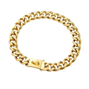 Dog Traction Rope Collar Chain Solid Stainless Steel Leash Cable Link 22/24 Inch - Picture 1 of 9