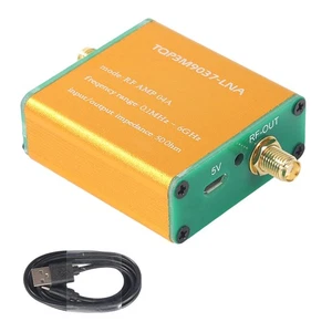 Low Noise Amplifier 100K-6GHz Full Band 20DB LNA Preamplifier9702 - Imagen 1 de 7