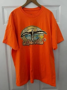 Hawaii Aloha State Adult Anvil Orange T-Shirt - Made in USA - Size XL - Picture 1 of 3