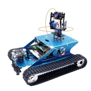 AI Robot Kit Tank Chassis for Raspberry Pi 4B Camera Starter Kit Python Progr... - Bild 1 von 9