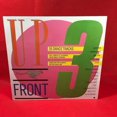 VARIOUS Upfront 3 1986 UK Double vinyl LP Loose Ends Mel & Kim Hip Hop Megamix - Image 1 of 4