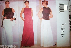 Miss UNCUT Butterick Pattern 6394 Nicole Miller Formal Top Skirt Stole Sz 6-8-10 - Picture 1 of 2
