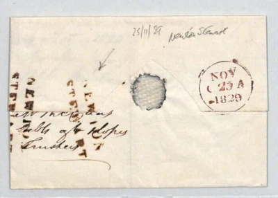 Cubierta GB Escocia *NEWTON STEWART* Wigtownshire Edimburgo 1829{samwells}YB287 Foto 1 de 4