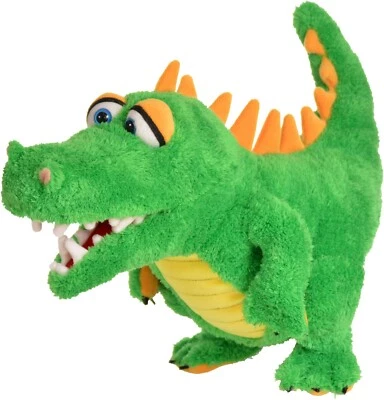 Living Puppets Hand Puppet Hand Play Animals Travis the Crocodile 28cm - Image 1 of 2