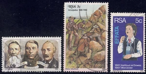 1981 South Africa - SC# 542-550 - Boer Snipers - 3 Different Stamps - Used - Picture 1 of 2