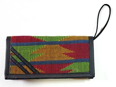 Ручная сумка карты/фото держатель стильный многоцветный много карманов на молнии легкий вес - Изображение 1 из 4