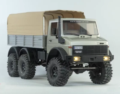 CROSSRC 1/10 RC Crawler Car EMO NT6 6x6 Remote Control Off-road Vehicles Model - Image 1 of 4