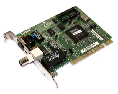 D-Link DE-530 Rev B4 - 10Mbps PCI Network Interface Adapter NIC Card - Image 1 of 2