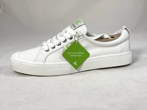 NWT Cariuma OCA Low Off-White Canvas  Shoes Unisex Men Size 9 / Women 10.5 - Picture 1 of 5