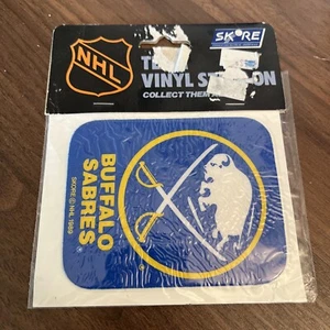 NHL SKORE Buffalo Sabres Team Vinyl Stick-On - Picture 1 of 4