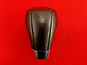 2004-2007 CADILLAC CTS SHIFTER KNOB GEAR SHIFT HANDLE LEATHER BLACK SRX STS OEM - Picture 1 of 8