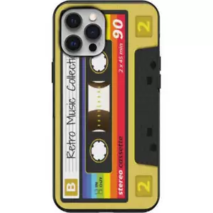 Handyhülle 80er Retro gelb Kassette für iPhone 7 8 X XS XR SE 11 12 13 14 Pro M - Bild 1 von 31