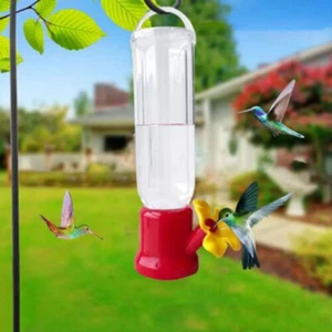 Transparent Hummingbird Feeders Hanging Water Bowl New Bird Feeders Garden - Picture 1 of 8