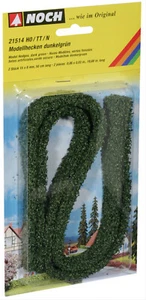 21514 Noch Modellhecken dunkelgrün, 1,5 x 0,8 cm, je 50 cm GMK World of Modelle - Bild 1 von 4