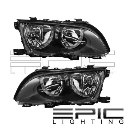 Par de faros halógenos izquierdo derecho para BMW 320I 325I 325XI 330I 330XI 2002-2005 Foto 1 de 2