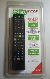 SONY Télécommande universelle LCD LED PLASMA SMART TV (NEUF) - Imagen 1 de 2