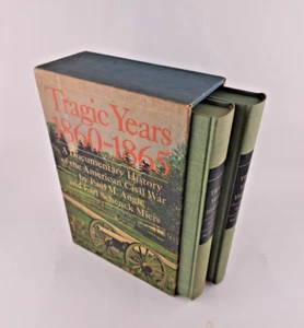 Tragic Years 1860-1865 A Documentary History of the American Civil War 1st Print - Picture 1 of 16