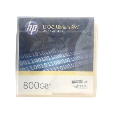 HP LTO-3 Ultrium RW 800GB Data Cartridge Data Tape C7973 SEALED - Image 1 of 3