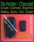 Fits Vauxhall Holden Astra Remote Key Fob - Silicone Key Button Replacement Pad
