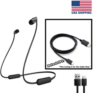 Sony WI-C310 Wireless Headphones USB Cable Transfer Cord Replacement - Picture 1 of 2