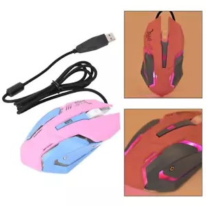 Mini Mouse Mechanical Wired Gaming Mouse Comfortable USB 3200 DPI for 10 - Picture 1 of 11