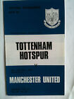1973/74  Tottenham Hotspur v Manchester United 1st Division