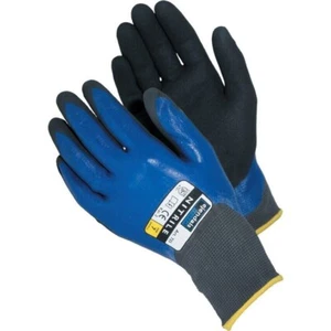 12x TEGERA 733 NITRILE DIPPED CUT-RESISTANT SAFETY GARDEN WORK GLOVES SIZE 8 M - Picture 1 of 1
