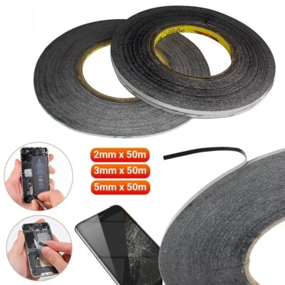 50m LCD Mobile Phone Repair Double-sided Tape Screen Border Glue Filter Membrane - Imagen 1 de 4