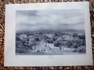 Gravure 1934:Le bourbonnais:Lisière d'Auvergne: VICHY - Picture 1 of 1