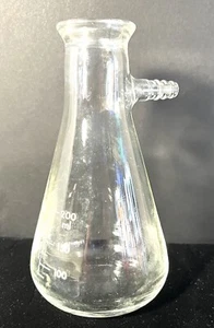 "Frasco filtrante Kimax 27060 250 ml grado laboratorio vidrio oro plata refinación 6"" de alto" - Imagen 1 de 6