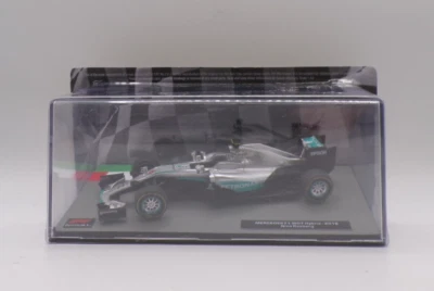 PANINI MERCEDES F1 W07 HYBRID-2016 NICO ROSBERG COMO NUEVO EN CAJA TODAVÍA SELLADO 1:43 Foto 1 de 4