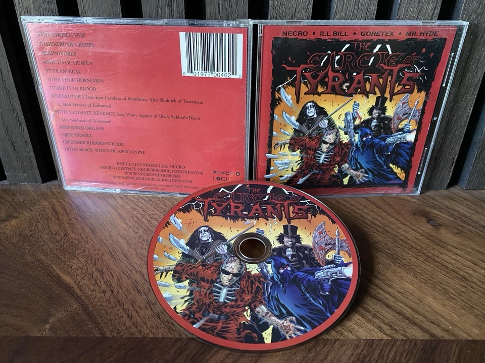 Circle Of Tyrants – The Circle Of Tyrants - 2005 - OG Press - Ill Bill - Necro — 第 1/2 张图片