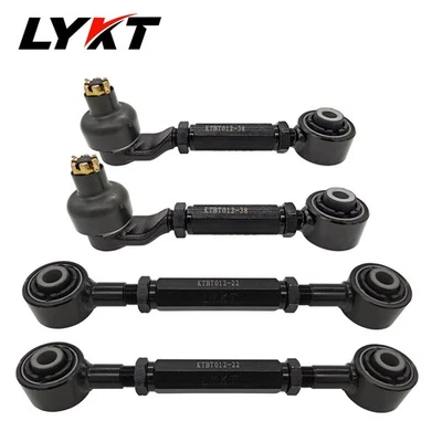LYKT 4pcs Rear Adjustable Camber&Toe Arms Kit For Honda Odyssey Pilot Acura MDX - Image 1 of 4