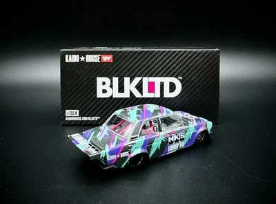 Kaido House x Mini GT BLKLTD 7 Datsun 510 BRE510 HKS V1  Exclusive Pin #63/150 - Image 1 of 4