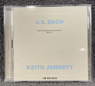 BACH Well-Tempered Klavier Book 1 - Keith Jarrett - ECM 2CD 1988 - Image 1 of 4