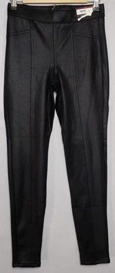 Women's Junior's NWT No Boundaries Faux Leather Leggings Black Size Small (3-5) - Image 1 of 4