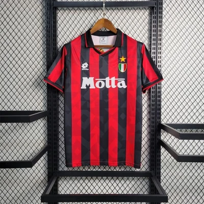 AC Mailand 1993/94 Retro Heimtrikot Maldini #3 Baresi #6 Trikot - Bild 1 von 4