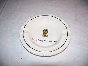 Vintage Tobacco Valley Convention 1965 Porcelain Ashtray Marked LGB Made USA - Picture 1 of 2
