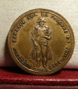 1833 token medal Napoleon 23mm - Picture 1 of 2