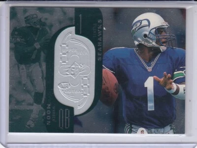 WARREN MOON 1998 SPx Finite #79 6341/7600 Seahawks - Image 1 of 2