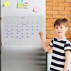 Acrylic Magnetic Monthly And Weekly Calendar For Fridge New With Erase Dry O3n4