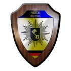 Wappenschild Polizei Bremen Wappen Abzeichen Hafen Dienstzeit Büro #23077