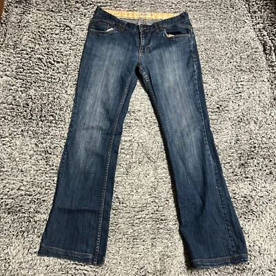 Pantalones de mezclilla Oakley para mujer 8 azules bootcut bordados al aire libre informales para dama 30x30 Foto 1 de 4