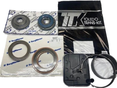 4L80E BANNER KIT WITH BANDS, FILTER AND MOLDED PISTONS - Image 1 of 4