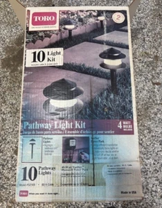 TORO 52169 Low Voltage Pathway Light Kit - 10 Outdoor Lights w/Power pack - Bild 1 von 6