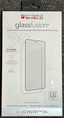 Антибактериальная защита экрана ZAGG GlassFusion+ синтетическое стекло — LG VELVET 5G - Изображение 1 из 4